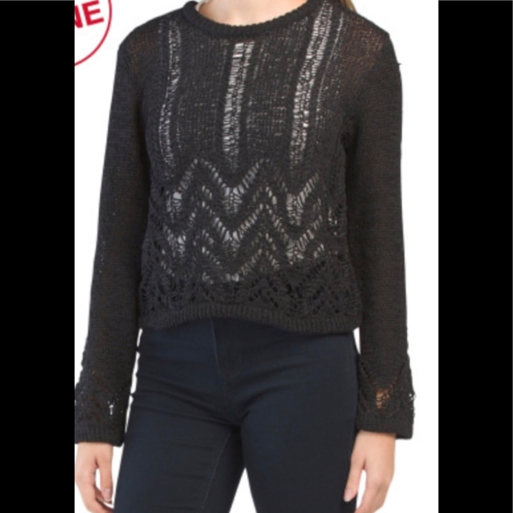 BCBGMAXAZARIA Cropped Sweater
